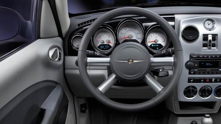 Dashboard Of 2009 Chrysler PT Cruiser